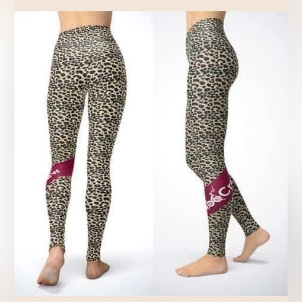Miami Fitwear Kali #BooCrew Capri Leggings  - Size Large
